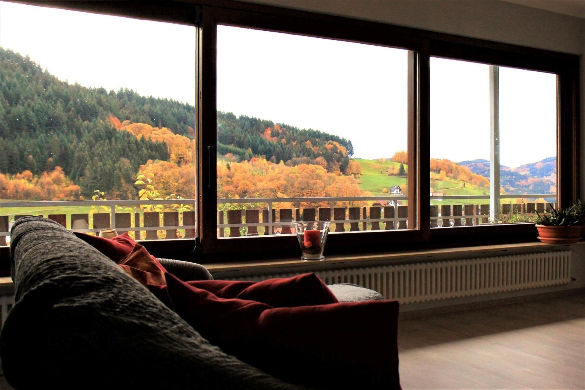 Ferienwohnung Kuckuckslockennest Seebach Buitenkant foto