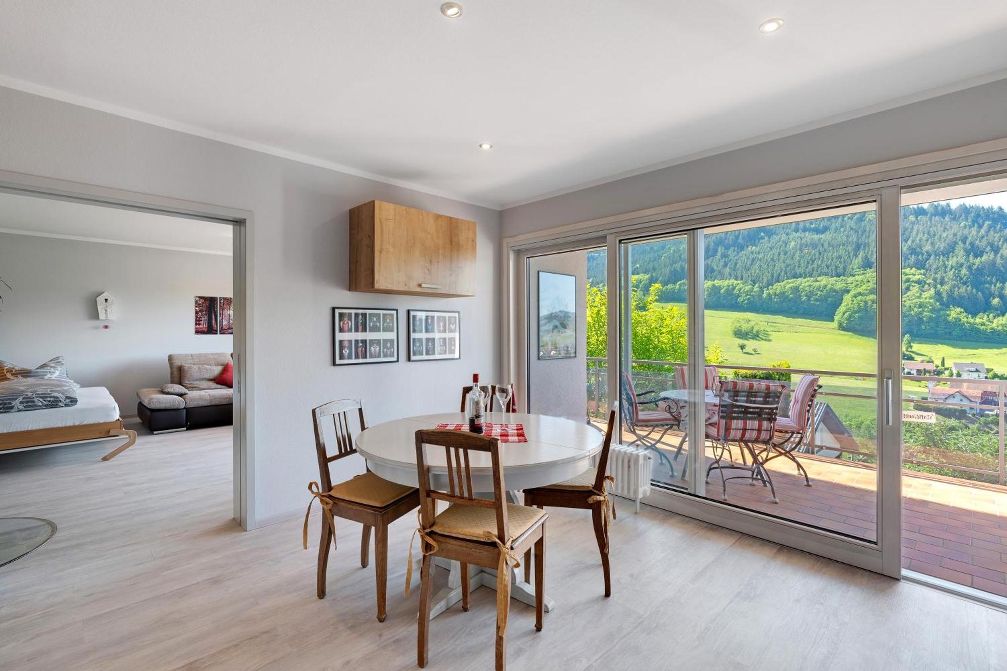 Ferienwohnung Kuckuckslockennest Seebach Buitenkant foto