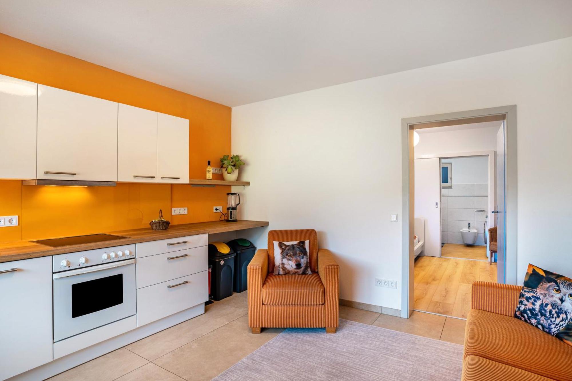 Ferienwohnung Kuckuckslockennest Seebach Buitenkant foto